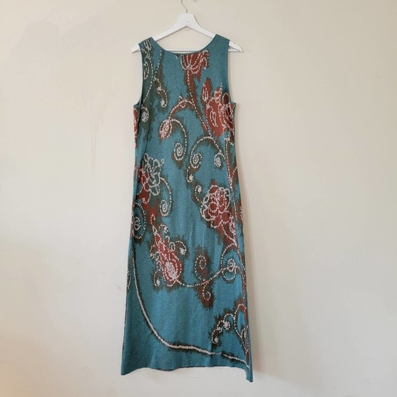 Peruvian connection Pima Cotton Maxi Sleveless Dress - Picture 6 of 8